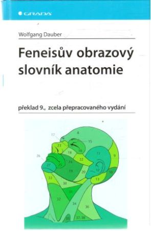 Obal knihy Feneisuv obrazový slovník anatomie