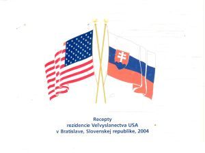 Obal knihy Recepty rezidencie Veľvyslanectva USA