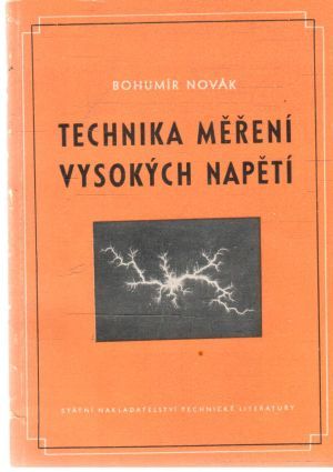 Obal knihy Technika měření vysokých napětí