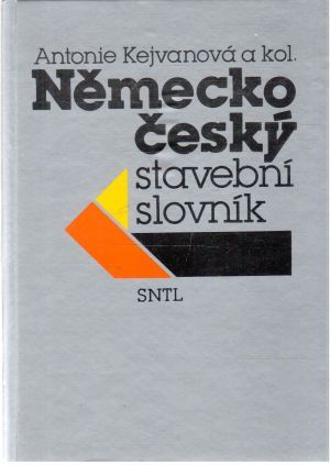 Obal knihy Německo - český stavební slovník