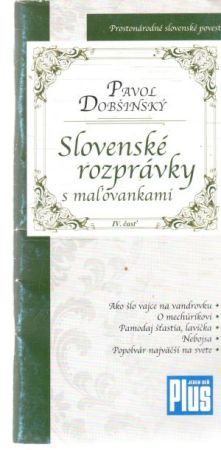 Obal knihy Slovenské rozprávky s maľovankami IV. časť