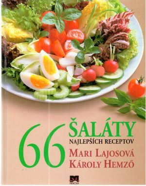 Obal knihy Šaláty - 66 najlepších receptov