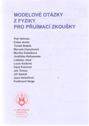 Obal knihy Modelové otázky z fyziky pro přijímací zkoušky