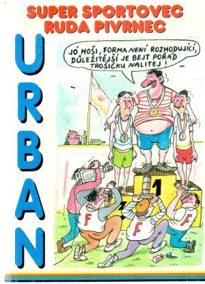 Obal knihy Super sportovec Ruda Pivrnec