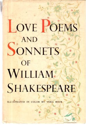 Obal knihy Love poems and sonnets of William Shakespeare