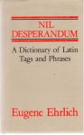 Ehrlich Eugene - Nil Desperandum