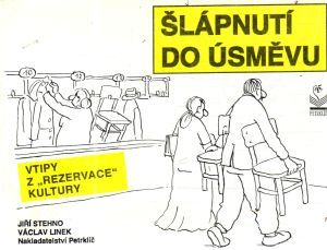 Obal knihy Šlápnutí do úsměvu
