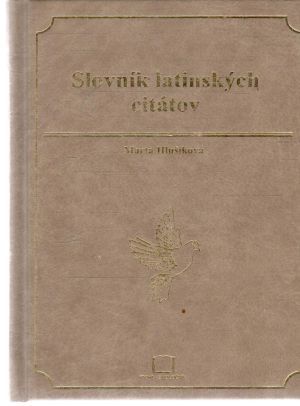 Obal knihy Slovník latinských citátov