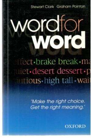 Obal knihy Word for word