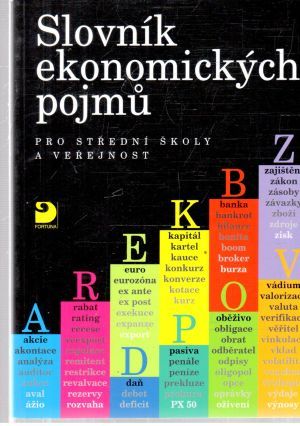 Obal knihy Slovník ekonomických pojmu