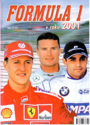 Obal knihy Formula 1 v roku 2001