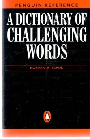 Obal knihy A dictionary of challengeing words
