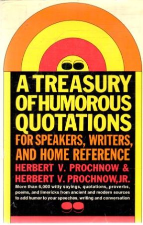Obal knihy A treasury of humorous quotations