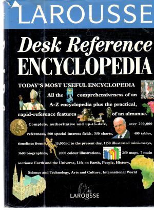 Obal knihy Larousse desk reference encyclopedia