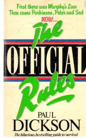 Obal knihy The official rules