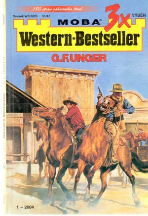 Obal knihy 3x western - bestseller 1-2004