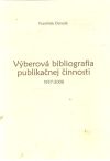 Dancák František - Výberová bibliografia publikačnej činnosti