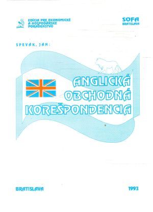Obal knihy Anglická obchodná korešpondencia