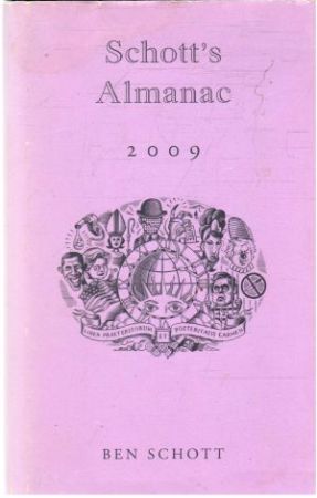 Obal knihy Schott´s Almanac 2009