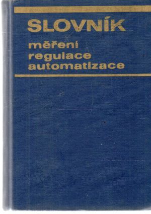 Obal knihy Slovník měření, regulace a automatizace
