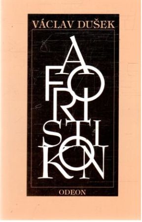 Obal knihy Aforistikon