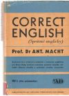 Macht Ant. - Correct english - správně anglicky - dílI.