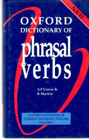Obal knihy Oxford dictionary of phrasal verbs