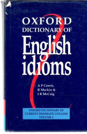 Obal knihy Oxford dictionary of english idioms