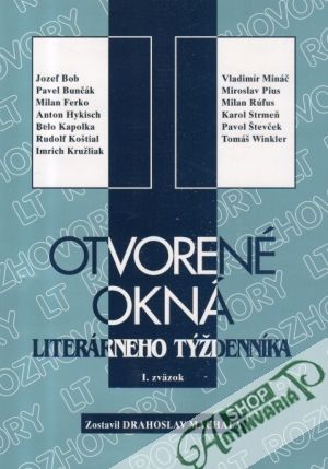 Obal knihy Otvorené okná literárneho týždenníka I.